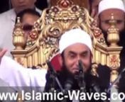 WATCH FULL VIDEO:nHazrat Maulana Tariq Jameel Damat Barakatuhum very nice bayan