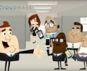 This short animated video has a small business owner (Jo) sharing his fears about data security in the cloud. He is worried that data could be hacked or that government could access his data without his approval. The threat from malicious insiders is ever present as well. Jo speaks of how he came to know of CloudMask in a major security conference and how it protects sensitive company data using military grade encryption. Authorized users can access their data anywhere on any device while unauth