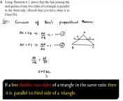 NCERT Solutions for Class 10th Maths Chapter 6 Triangles Exercise 6.2 Question 8