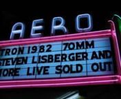 In the month prior to its debut on Blu-ray in 2011, the original 1982 “Tron” movie was explored at a sold-out 70mm showing at the Aero Theatre in Santa Monica, California on March 5th -- where its filmmakers discussed the challenges of the film’s production and the development of its pioneering visual effects and techniques. nnThe “Tron” filmmakers took the stage and engaged the audience with stories of the context and challenging history of how the movie was brought to fruition — an