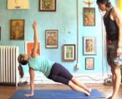 http://www.davidgarrigues.comnnThis video helps you understand the foundation of Vashistasana, the first posture in the third series of ashtanga yoga.ntVasisthasaana is a challengingcombination of a standing pose and an arm balance, and learning to perform Side Plank is great way to begin working on it—foundation first.Begin to clarify your foundation in Basic Plank before going to the side.Make sure your hands are rooted into the ground, the arms are fully extended. and that your bo