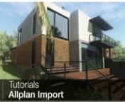 Check out this video for a quick tutorial to learn how to import your Allplan project in Twinmotion, the 3D visualization software.nnTwinmotion is compatible with 3D software Allplan as well as all industry standards, which allows easy integration your workflow.nnTwinmotion generates images, videos and digital models BIM