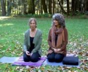 Brahmani Liebman and Jashoda Edmunds share Yin Yoga wide-knee child&#39;s pose.nnkripalu.org