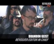Footage of the Revolver Golden Gods Press Conference, starring Rob Halford (Judas Priest), Lemmy Kilmister (Motörhead), Dave Mustaine (Megadeth), Zakk Wylde (Black Label Society, Ozzy Osbourne), Vinnie Paul (HELLYEAH, Pantera), Chuck Billy (Testament) and Kat Von D (L.A. Ink), along with Marc Columbo and Cory Proctor (Free Reign, NFL Dallas Cowboys)!