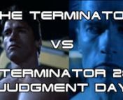 We undertook a mirror analysis of The Terminator (1984) and Terminator 2: Judgment Day (1991) to identify recurring dialogue, action and concepts. The first two Terminator films are great examples of James Cameron&#39;s ability to direct action scenes. In this video, we analyse how many of the elements in Terminator 2 compliment elements in The Terminator.nnSpecial thanks to White Razor for his editing, you can see his channel on YouTube at: https://www.youtube.com/user/WhiteRAZORnnFor more film and