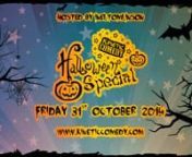On Friday 31st of October Kinetic Comedy is hosting a very Special Halloween Show !!nnFeaturing comedians so funny, it’s scary…nnInel TomlinsonnLuisa OmielannEvelyn MoknPierre NovellienSarah CallaghannTwayna Maynenn… Devilishly fun Competitions to take part in…nn… And Ghoulishly delicious prizes to sink your teeth into.nnNever been to a show before ?nnWell Kinetic Comedy is now in its fourth year, the show takes place on the last Friday of every month at its permanent location – Upst