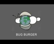 Global Sustainability Jam 2014, London.nnBug Burger is a chain of fast food restaurants selling high-protein insect and vegetable based food. The concept was born in 2014 when the resource demands and pollution from the global beef industry were conflicting with global population growth. An alternative protein source was sought to reach the restaurant mass market, that has now gone on to replace the old high street names such as McDonald’s and Burger King, now resigned to history.nThe Bug Burg