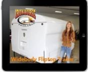 THE LARGEST OF THE LARGE, THIS IS THE WIDEBODY TRAILER FR0M IRONHORSE MOTORCYCLE TRAILERS.