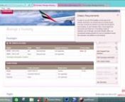 Some claimed that Rana Sanaullah was not going to UK on 18 August 2014 &amp; didn&#39;t believe the Itinerary that was tweeted by https://twitter.com/Pakistan_Army. They said that it was photoshopped. So this video shows the itinerary on Emirates Website.