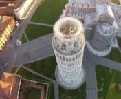 I went with my family to Europe and I took my Phantom Vision 2+ with me.We got to Pisa around 3pm and we found a hotel at the base of the leaning tower.We got two rooms for my wife, girls, and our little dog Coco.It was getting near sundown and I decided to make this video before we had dinner.The authorities did not show up for about 45 minutes and they politely asked me to stop and I did so right away.They were very kind and I am grateful for the opportunity to fly there.