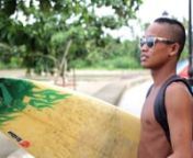 Surfing Borongan Boulevard river mouth.Teaser video,more surf sessions to come.nSurfer: Undong Bazar, Leander ApitanMusic: High On LifenArtist:Def TechnVideo/Edit: Abdel Elecho