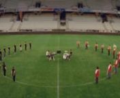 The band ALB perform their song &#39;Whispers (Under The Moonlight)&#39; for La Blogotheque&#39;s Take Away Shows. This video was filmed at night on the football field of the empty Stade de Reims. It was filmed with a drone, in one continuous shot, flying around the band. All music was recorded live during the take.nnDirected by Colin Solal CardonSound direction by François Clos &amp; Etienne PozzonDrone Cinematography by Cédric Nussli (Adroline Prod)nnLike us on Facebook: http://bit.ly/blogoFBnFollow us
