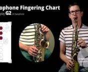 All saxophone fingerings at http://saxhub.comnnThis video is part of the ultimate saxophone fingering chart at: http://saxhub.com