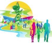 Animation for the advertising of the Summer Campaign for Queen Elizabeth Olympic Park, London July 2014