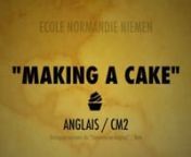 Making a cake CM2 from cm2
