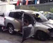 Poor Toyota - apparently caught fire whilst drivingnn- We will find you a deal on a NEW OR USED vehicle we have hundreds to choose from!nBuy Sell Ask!nhttp://www.CarHubSales.com.au for all your car sales and car part needs!nhttp://www.theCarHub.com.aufor all your cars needsnOUR CHANNEL http://www.youtube.com/user/n1ko1098?feature=mhee nTow Truck / Transport Driver? David Camov 0425704554 http://www.mstow.com.aunnn- Great service - Cheap Towing - Transport - Mechanical - Retail Supplyn- Early
