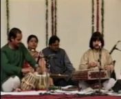 Archive video: Pandit Bhajan Sopori at a Sahaja Yoga evening program in Delhi, India. (1989-0315)