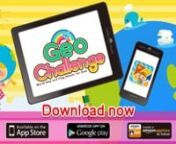 Geo Challenge is a fun way for kids to learn the flags andnmaps of the world. Filled with Puzzles, Quizzes and Flashcards – nthis app was created by Moms for children everywhere!nKids will love learning about the world around them with thisneye-catching app. Spin the globe and go on an adventurento discover new places. Or take a quiz to test yournknowledge on flags and maps.nnApple:https://itunes.apple.com/us/app/geo-challenge-world-map-flag/id575809396?mt=8&amp;ls=1nAndroid:https://play.googl