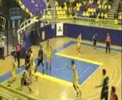 #17 black jersey, Antoine G. Broxsie and # 9 Iman Zandi game vs. Petrochimi Bandar Imam, from Iranian league 2012-13 season.nAntoine finished as the top shot blocker of the league.nHe had 17 pts 16 reb 4 blocks against Petrochimi the best team of the regular season in Iran.nIman Zandi finished 5th in the league in scoring with 19.56 ppg and in this game he has 16 pts.