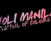 Holi Manila 2013nFestival of ColorsnAsia SocietynSM Mall of AsianMarch 24, 2013nnDisclaimer: We do not claim any ownership on all the music shared in this video. All songs played in this video are intended for promotional use only and will not be sold. These are not intended to infringe upon the rights of the artist/s.