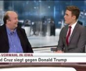 This is ther interview of Democrats Abroad Germany member David Boventer with Constantin Schreiber at NTV on February 2, 2016 within the 12`0 clock live news. Courtesy and permission granted by NTV /RTL-GroupPlease adhere the respect the sole copyright of NTV.