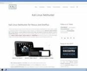 How to install Kali Net Hunter 2.0 on android Nexus 5 Read morewww.w3whitehat.com/kali-nethunter-on-android-nexus/