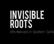Invisible Roots highlights the history, culture &amp; lives of Afro-Mexicans from the Costa Chica area of Mexico, or with ties to the region living in Southern California.nnhttp://www.afromexicanroots.comnMusic: La Chinga by Kemo the BlaxicannnDirected by Lizz Mullis and Tiffany Walton