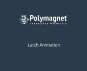 Latch Polymagnets repel until they are pushed toward each other to a defined distance, at which point they attract and latch closed.nnwww.correlatedmagnetics.com