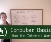 This is a brief and basic overview of how the internet works. For a more in-depth explanation, check out http://web.stanford.edu/class/msande91si/www-spr04/readings/week1/InternetWhitepaper.htmnnLet&#39;s talk a little more about how the internet works. We&#39;ve already estabilished that every device and router on the intenet has its own IP address, which is assigned based on location. Using these IP addresses, your device can talk to your modem, then to a router, which is set up by a web service. The