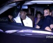 Spotted! Sanjay Dutt with family at Kumar Gaurav's House from dutt