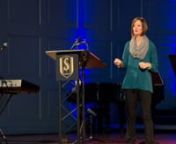 Lara Williams, an Author and Southeastern Seminary Alumna, speaks at our All Women&#39;s Chapel Event.