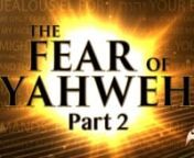 “And now, Yisra’ĕl, what is יהוה your Elohim asking of you, but to FEAR יהוה your Elohim…”Deuteronomy 10:12. This statement is the basis for this new, expanded teaching now on video for the first time.nIn this second installment Rabbi Steve Berkson takes us into the rebellion of the Israelites found in Numbers 14 and how their lack of respect (fear) for what Yahweh had said kept them out of the Promised Land except for Yehoshua (Joshua) and Caleb, who had a “different spirit