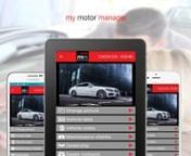 My Motor ManagernSecurely store all of your vehicle&#39;s information on your smartphone or tablet with the My Motor Manager app, available exclusively to WMS Group car warranty policy holders. nnCombining cutting-edge technology with an extensive range of useful features, the market leading My Motor Manager app allows you to manage all of your vehicles from a smart device whilst ensuring that you never miss another service or MOT.nnIt allows you to store everything you need to know about your vehic