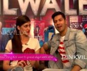 Pinkvilla's Exclusive Rapid Fire with Varun and Kriti | Dilwale from dilwale