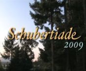 A short video of the fourth annual Schubertiade, held on Aug. 1, 2009 in Victoria BC by the Franz Schubert Society of Victoria.nnwww.schubertsociety.comnnArtistic Director: Patrick Schorle-HaucknnPerformers:nPatrick Schorle-HaucknSally TaylornCatherine BootsmannSam MarcaccininStephanie CarsonnAngela HemmingnRobert CreesenBrent &amp; Hedy Thompson (www.tangocaminar.com)nnvideography by:nDaniela Herold (www.danielaherold.com)nAngela Hemming (www.ahemproductions.com)nnedited by:nAngela Hemming (www