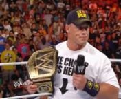 Roman Reigns vs John Cena vs CM Punk from cena vs