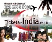 Tickets to India offers cheapest airfares to all Indian destinations including Mumbai, Delhi, Kolkata, Chennai, Bangalore, Amritsar, Goa and many more destinations.