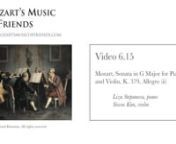 This video accompanies Ex. 6.15 of Mozart&#39;s Music of Friends by Edward Klorman.nnFor other videos and more information, visit the book&#39;s companion website:nhttp://www.MozartsMusicOfFriendsnn************************************************nABOUT MOZART&#39;S MUSIC OF FRIENDSn************************************************nIn 1829 Goethe famously described the string quartet as “a conversation among four intelligent people.” Inspired by this metaphor, Edward Klorman’s study draws on a wide vari