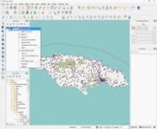 A list of health facilities from the Government of Jamaica&#39;s OpenData portal provides a couple of useful examples oif preparing data for use in a GIS, in this case QGIS. n(1) How to deal with GeoJSON used within a CSV filen(2) Importing coordinates from a CSV file in a local coordinate system.nThe video goes through these processes, with MapAction&#39;s &#39;data scramble&#39; procedures in mind.nI expect there are loads of mistakes; one I noticed is that the 7Z zip file created at the end is only 1KB: beca