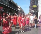 I participated in a hash with the New Orleans Hash House Harriers; it happened to be their largest annual event: the Red Dress Run, and it was enormous fun.nnHash House Harriers clubs are well-described by Wikipedia:nn