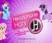 Turn up the fun. Switch on the magic. Stay on the beat. Introducing Headphone Hats... the comfiest headphones for the coolest kids!nWhether she’s sitting down to watch videos on her tablet, or singing along to her favourite tunes, the My Little Pony Headphone Hat allows Pony fans to transform into Twilight Sparkle as they watch and listen.nThese soft, safe kids’ headphones are volume limited to max 85 Db meaning their little ears are protected, while the soft, cosy fabric beanie means childr