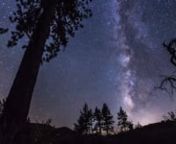 Mount Laguna, California. Cleveland National Forest.nnI produced the video by shooting 378 frames over a period of 2 hours 46 minutes with my Canon 6D and Sigma 15 mm at f/2.8 25 sec ISO 3200nnAudio track is