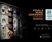 DualBit -Videomapping Palazzo Palmieri@ #MAF4 - Mondopolitani Art Fest - Monopoli (Ba) Italy from ba maf