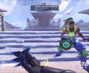 Had the funniest encounter in a skirmish, I can only imagine this is how Genji and Lucio met.