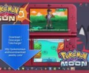 Pokémon Sun and Pokémon Moon Download Android Emulator 3DS PCnhttp://bit.ly/2fxvivunnPokémon Sun and Pokémon Moon are the first set of Generation VII Pokémon games, coming for the Nintendo 3DS worldwide in 2016. The game is to be set in the Alola Region, where there are numerous New Pokémon.nnDownload here: http://bit.ly/2fxvivunSubscribe to my channel: https://www.youtube.com/channel/UCRBp2EOv84fPdCglLByC-GA/videosnnHow to use/download/get: Pokémon Sun and Pokémon Moon 3DS ROMnStep 1: G