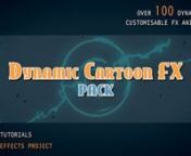 Download here: https://1.envato.market/1kaWRnnDynamic Cartoon FX is the toolkit for motion designers and 2d animators. The pack contains After Effects project with more than 100 cartoon customisable FX-animations. You can change almost all settings and create unique animations. nAlso animations are rendered with alpha channel in a QuickTime(PNG) with FullHD/30 fps. You can use all non-linear editing tools that support mattes and compositing like Adobe Premier, Adobe After Effects, Sony Vegas, Fi
