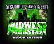 From deep in the trenches of the midwest hoods, prolific DJ Crew Straight up Gangsta Sh#@ bring you the very 1st DVD series called MidWest Mobstaz coinciding with their Mixtape Compilation series Vol. 1 thru 6. This Documentary takes you in the the Hoods of The Midwest to showcase the Underground Rap scene from Chicago AKA Chiraq to Gary Indiana AKA Gangsta Island. No Hollywood stuff here more like HollyHood, just raw talent, in raw settings, dropping Raw Music. This Documentary features artists