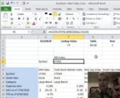 Excel Video 175 tackles HLOOKUP.HLOOKUP is very similar to VLOOKUP, so similar in fact that we’ll use the same data from the VLOOKUP videos to discuss HLOOKUP.The difference between VLOOKUP and HLOOKUP literally is the first letter.V stands for Vertical (look in the first column of my data and go right) and H stands for Horizontal (look in the first row of my data and go down).I use VLOOKUP much more often since most of the time that’s how my data is organized, but when your data is