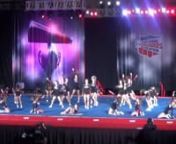 This is Stars Vipers&#39; Large Junior Level 3 team, Red Hot Mambas, competing at the NCA National Championship cheerleading competition at the Kay Bailey Hutchison Convention Center in Dallas, TX on 3/1/15. They were in 1st place out of 7 teams with a score of 97.33 after Day 2.They are from Schertz, TX.