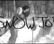 The Nowamean vol.3 SNOWJOB is a movie about snowboarding, nothing more, nothing less and coming out september 2011. Good friends, good trips and good times.nnFeaturing parts from : Fred Lacroix, Frank Caddy, Dillon Ojo, Nic Marcoux, Phil Tardif, Antoine Soucy, Gab Bélanger, Russell Beardsley, Oli Ricard, Hugo Morasse, Chris Collard, Anto Chamberland, Émile Veilleux and friends.nnSponsored by : Atlas Boardshop, Alternative Store, Beight, Capita, Celsius, Coal, DC, Dragon, Holden, Illusion Board